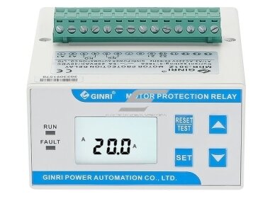 Panelinė/modulinė multifunkcinė | skaitmeninė variklio apsaugos relė nuo perkrovos | fazių disbalanso | srovės | įtampos kontrolė | AC230V | 0,3-16A | DIN Panelinė/modulinė multifunkcinė | skaitmeninė variklio apsaugos relė nuo perkrovos | fazių disbalanso | srovės | įtampos kontrolė | AC230V | 0,3-16A | DIN