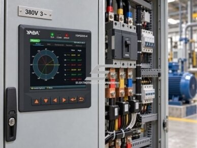 Panelinis | skaitmeninis elektros tinklo 380V analizatorius trifazis | 85-265VAC | 100-330VDC | 16GB | Ethernet | RS485 | RJ45 | Modbus 8 Panelinis | skaitmeninis elektros tinklo 380V analizatorius trifazis | 85-265VAC | 100-330VDC | 16GB | Ethernet | RS485 | RJ45 | Modbus 8