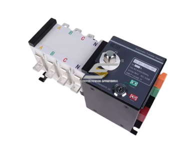 Panelinis rezervinis automatinis galios perjungiklis generatoriams | elektros energijos nepertraukiamam tiekimui | 4P | 100A | 230VAC | 2 in 1 out 1 Panelinis rezervinis automatinis galios perjungiklis generatoriams | elektros energijos nepertraukiamam tiekimui | 4P | 100A | 230VAC | 2 in 1 out 1