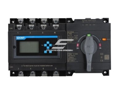 Panelinis | skaitmeninis rezervinis automatinis galios perjungiklis generatoriams | nepertraukiamam elektros energijos tiekimui | 4P | 125A | 400/415V Panelinis | skaitmeninis rezervinis automatinis galios perjungiklis generatoriams | nepertraukiamam elektros energijos tiekimui | 4P | 125A | 400/415V
