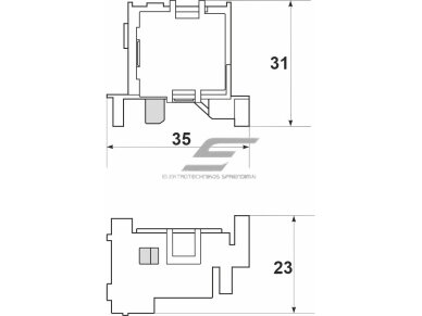 Papildomas kontaktas (kairinis) pramoniniams automatiniams jungikliams FMC1/3U (FMD) | 1NO+1NC | 10A | 230/400V | Promfactor Baltic | F/AX1L | 4772151000920 1 Papildomas kontaktas (kairinis) pramoniniams automatiniams jungikliams FMC1/3U (FMD) | 1NO+1NC | 10A | 230/400V | Promfactor Baltic | F/AX1L | 4772151000920 1