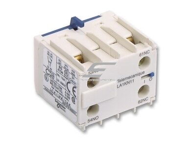 Papildomas kontaktas kontaktoriui | 1NO+1NC | 10A | 690V | iš viršaus | Telemecanique | LA1KN11 Papildomas kontaktas kontaktoriui | 1NO+1NC | 10A | 690V | iš viršaus | Telemecanique | LA1KN11