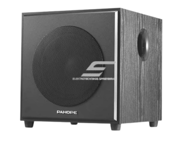 Pasyvus žemų dažnių garsiakalbis | kolonėlė | 100W | 4 Ohm | 310x300x320mm | juoda medžio apdaila Pasyvus žemų dažnių garsiakalbis | kolonėlė | 100W | 4 Ohm | 310x300x320mm | juoda medžio apdaila