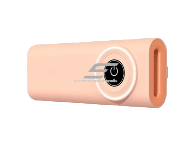 Patalpų oro valymo įrenginys | ozono generatorius | 10W | 2A | 5VDC | 20m² | 245x95x40mm | su HEPA filtru | rožinis | namams | automobiliui