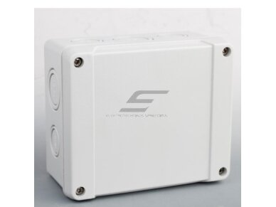 Elektros instaliacijos paskirstymo dėžutė | hermetinė | 119x139x70mm | paviršinė | balta | IP65 | 4779041467061 Elektros instaliacijos paskirstymo dėžutė | hermetinė | 119x139x70mm | paviršinė | balta | IP65 | 4779041467061