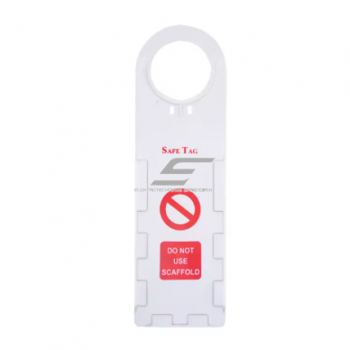 Hanging safety tag | with holder | LOTO / warning system | ABS + PVC | replaceable tags | for outdoor conditions | high visibility 2 Hanging safety tag | with holder | LOTO / warning system | ABS + PVC | replaceable tags | for outdoor conditions | high visibility 2
