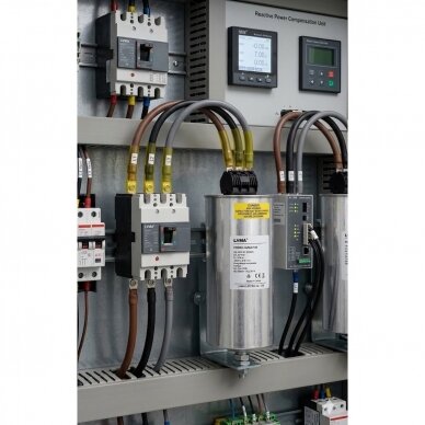 Reactive power compensation capacitor | 5kVAr | 440V AC | 3-phase | 82.2μF | Ø76x240mm | 50Hz | for improving the power factor of industrial electrical networks 1 Reactive power compensation capacitor | 5kVAr | 440V AC | 3-phase | 82.2μF | Ø76x240mm | 50Hz | for improving the power factor of industrial electrical networks 1