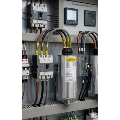 Reaktīvās jaudas kompensācijas kondensators | 40kVAr | 440V AC | 3 fāžu | 657.7μF | Ø136x300mm | 50Hz | rūpniecisko elektrotīklu jaudas koeficienta uzlabošanai 1 Reaktīvās jaudas kompensācijas kondensators | 40kVAr | 440V AC | 3 fāžu | 657.7μF | Ø136x300mm | 50Hz | rūpniecisko elektrotīklu jaudas koeficienta uzlabošanai 1