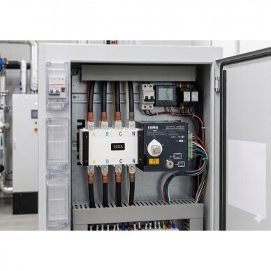 Modular automatic backup power transfer switch for generators (ATS) | 2P | 100A | 230V | 10kA | PC class | 50/60Hz 3