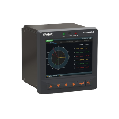 Paneļa | digitālais trīsfāžu 380V elektrotīkla analizators | 85-265VAC | 100-330VDC | 16GB | Ethernet | RS485 | RJ45 | Modbus