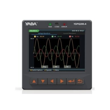 Paneļa | digitālais trīsfāžu 380V elektrotīkla analizators | 85-265VAC | 100-330VDC | 16GB | Ethernet | RS485 | RJ45 | Modbus 1 Paneļa | digitālais trīsfāžu 380V elektrotīkla analizators | 85-265VAC | 100-330VDC | 16GB | Ethernet | RS485 | RJ45 | Modbus 1