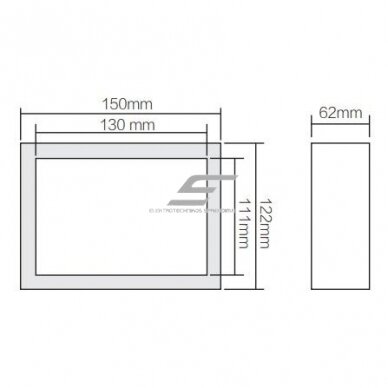 Panelowy | cyfrowy automatyczny przełącznik rezerwy (ATS) do generatorów | do nieprzerwanego zasilania elektrycznego | 230V | RS485 | 150x122x62mm 2 Panelowy | cyfrowy automatyczny przełącznik rezerwy (ATS) do generatorów | do nieprzerwanego zasilania elektrycznego | 230V | RS485 | 150x122x62mm 2