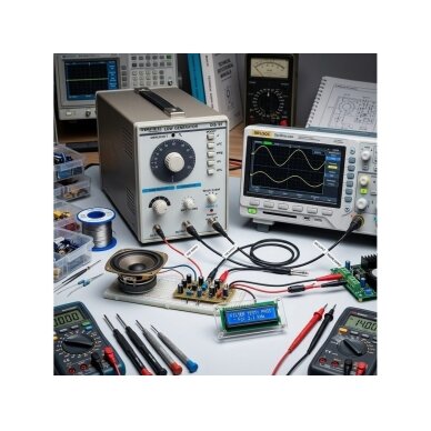 Low Frequency Signal Generator | Sine and Square Wave | 10 Hz–1 MHz | 600 Ω | For Audio and Electronics Testing 3