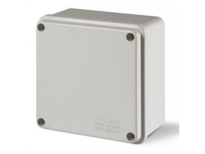 Elektros instaliacijos paskirstymo dėžutė | hermetinė | 100x100x50mm | paviršinė | pilka | IP56 | Scame | 686.204HF | 8001636056258 Elektros instaliacijos paskirstymo dėžutė | hermetinė | 100x100x50mm | paviršinė | pilka | IP56 | Scame | 686.204HF | 8001636056258