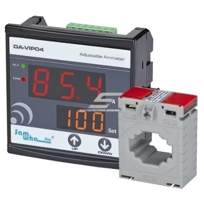 Paneel | Digitaalne ammeter ülepinge kaitse ja hoiatussignaaliga | koos voolutrafo (CT) 400A | 150-270VAC