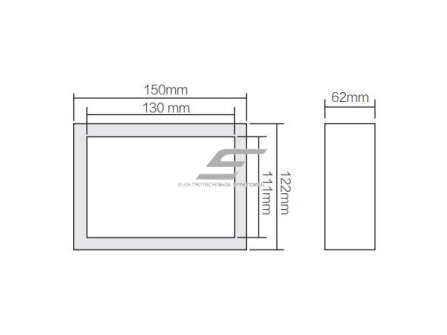 Panelinis | skaitmeninis | automatinis rezervinis automatinis galios perjungiklis generatoriams | elektros energijos nepertraukiamam tiekimui | 230V | RS485 | 150x122x62mm 2