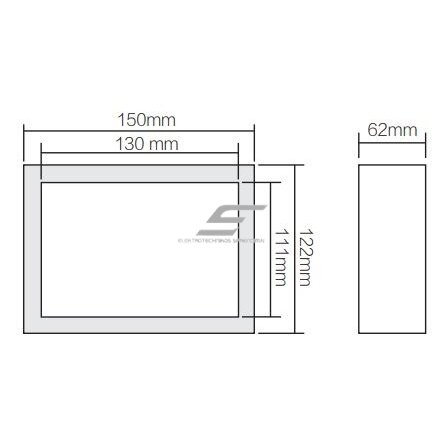 Panelowy | cyfrowy automatyczny przełącznik rezerwy (ATS) do generatorów | do nieprzerwanego zasilania elektrycznego | 230V | RS485 | 150x122x62mm 2 Panelowy | cyfrowy automatyczny przełącznik rezerwy (ATS) do generatorów | do nieprzerwanego zasilania elektrycznego | 230V | RS485 | 150x122x62mm 2