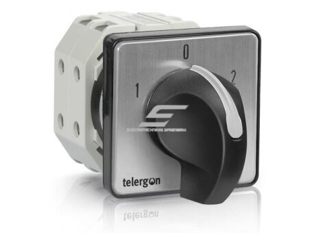 Paketinis jungiklis | perjungiklis | 1-0-2 | 3P | 80A | įmontuojamas | Telegron | T-0006300402E1N1