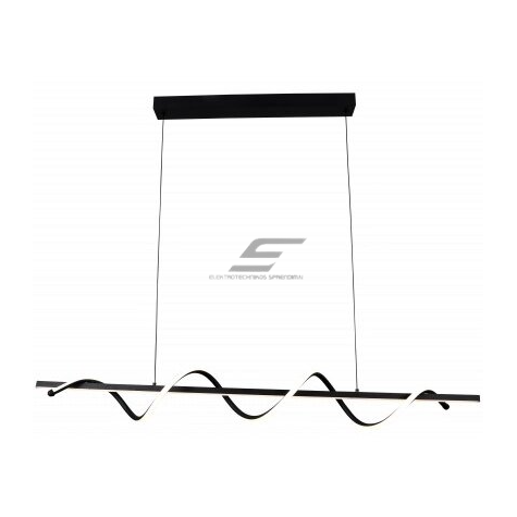 Suspended LED Luminaire | 30W | 3000K | 2400 lm | 1200mm | Black Sand Finish | IP20 | Optonica PD30-A4 Suspended LED Luminaire | 30W | 3000K | 2400 lm | 1200mm | Black Sand Finish | IP20 | Optonica PD30-A4
