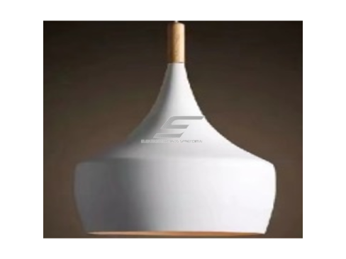 Pakabinamas šviestuvas | E27 | 1x35W | 230V | Ø240x410mm | su 1m kabeliu | be lempučių | IP20 | baltas Pakabinamas šviestuvas | E27 | 1x35W | 230V | Ø240x410mm | su 1m kabeliu | be lempučių | IP20 | baltas