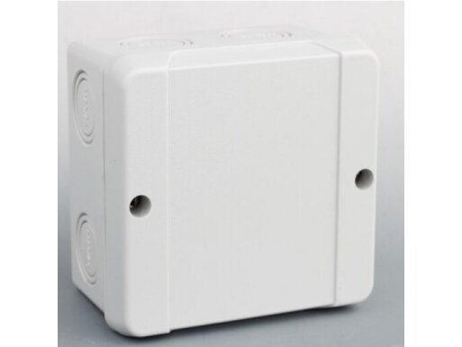 Elektros instaliacijos paskirstymo dėžutė | hermetinė | 88x88x53mm | paviršinė | balta | IP65 | 4779041467047 Elektros instaliacijos paskirstymo dėžutė | hermetinė | 88x88x53mm | paviršinė | balta | IP65 | 4779041467047