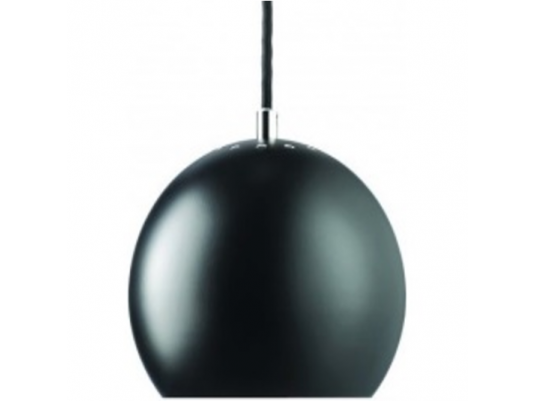 Pakabinamas šviestuvas | E27 | 1x35W | 230V | Ø280x250mm | su 1m kabeliu | be lempučių | IP20 | juodas korpusas | baltas vidus