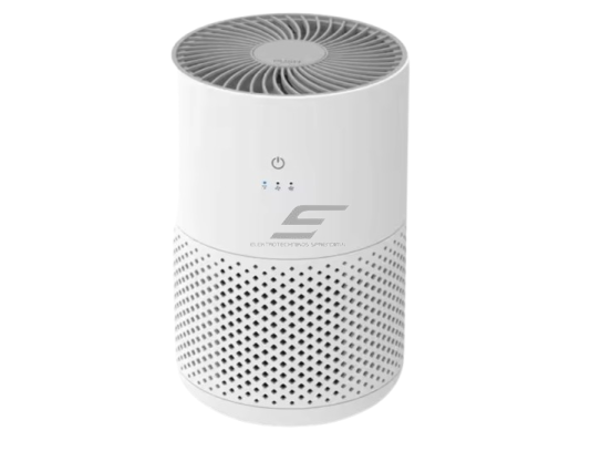 Patalpų oro valymo įrenginys su aromato difuzoriumi | 5W | 5VDC | 60m³/h | 170x170x260mm | su HEPA filtru | baltas