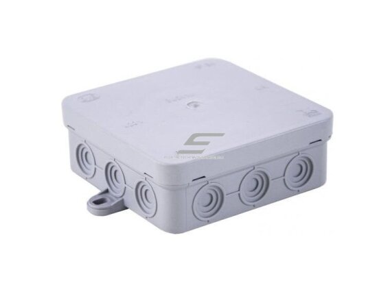 Elektros instaliacijos paskirstymo dėžutė | hermetinė | 100x100x40mm | su sandarikliais | paviršinė | pilka | IP54 | Scame | 8585022743880 Elektros instaliacijos paskirstymo dėžutė | hermetinė | 100x100x40mm | su sandarikliais | paviršinė | pilka | IP54 | Scame | 8585022743880