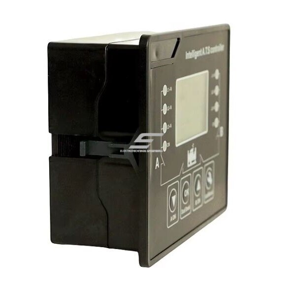 Panelowy | cyfrowy automatyczny przełącznik rezerwy (ATS) do generatorów | do nieprzerwanego zasilania elektrycznego | 230V | RS485 | 150x122x62mm 1 Panelowy | cyfrowy automatyczny przełącznik rezerwy (ATS) do generatorów | do nieprzerwanego zasilania elektrycznego | 230V | RS485 | 150x122x62mm 1