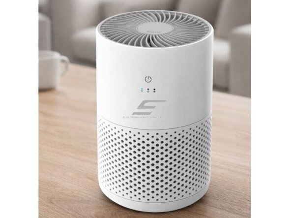 Patalpų oro valymo įrenginys su aromato difuzoriumi | 5W | 5VDC | 60m³/h | 170x170x260mm | su HEPA filtru | baltas 2