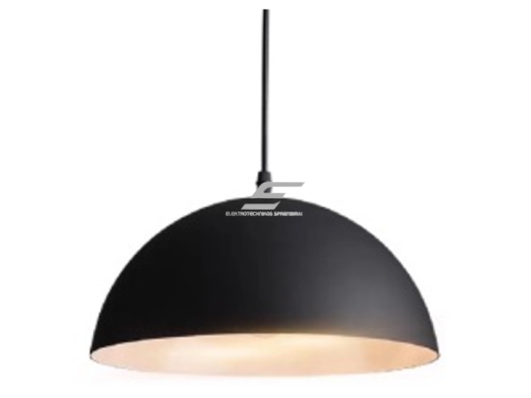 Pakabinamas šviestuvas | E27 | 1x35W | 230V | Ø330x180mm | su 1m kabeliu | be lempučių | IP20 | juodas korpusas | auksinis vidus Pakabinamas šviestuvas | E27 | 1x35W | 230V | Ø330x180mm | su 1m kabeliu | be lempučių | IP20 | juodas korpusas | auksinis vidus