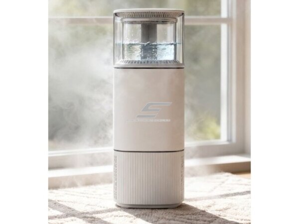 Patalpų oro valymo įrenginys | drėkintuvas su UV sterilizacijos lempa | 300W | 230V | 6l | 1300ml/h | 265m³/h | 760x280x280mm | baltas 2
