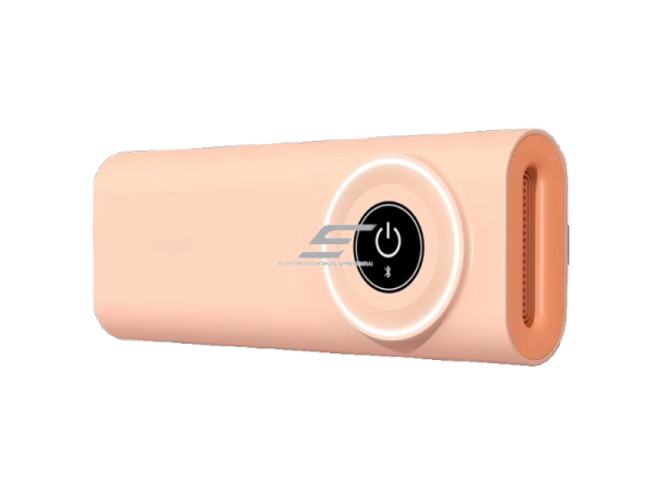 Patalpų oro valymo įrenginys | ozono generatorius | 10W | 2A | 5VDC | 20m² | 245x95x40mm | su HEPA filtru | rožinis | namams | automobiliui