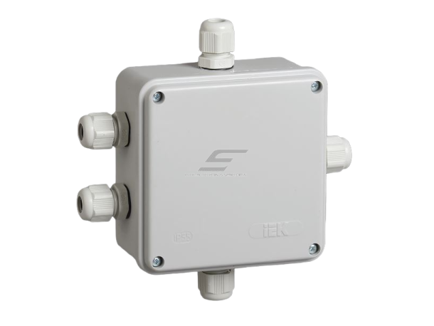 Elektros instaliacijos paskirstymo dėžutė | hermetinė | 100x100x50mm | su sandarikliais | paviršinė | pilka | IP55 | IEK | UKO10-100-100-050-K51-55 | 4606056357080 Elektros instaliacijos paskirstymo dėžutė | hermetinė | 100x100x50mm | su sandarikliais | paviršinė | pilka | IP55 | IEK | UKO10-100-100-050-K51-55 | 4606056357080