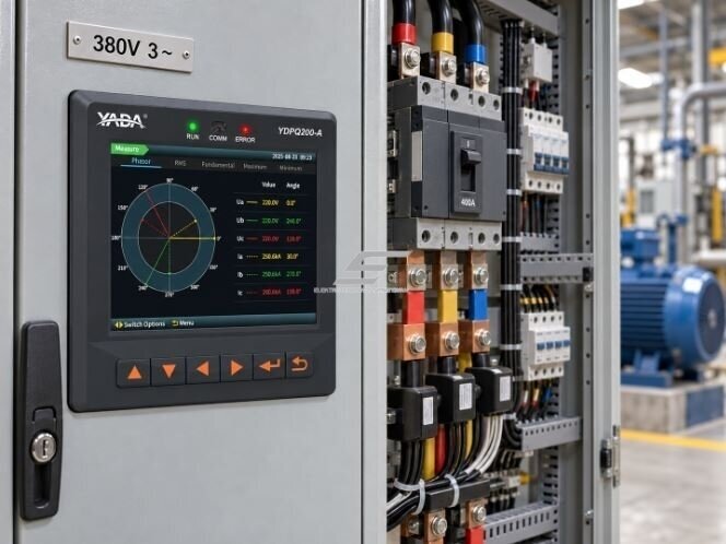 Panelinis | skaitmeninis elektros tinklo 380V analizatorius trifazis | 85-265VAC | 100-330VDC | 16GB | Ethernet | RS485 | RJ45 | Modbus 8 Panelinis | skaitmeninis elektros tinklo 380V analizatorius trifazis | 85-265VAC | 100-330VDC | 16GB | Ethernet | RS485 | RJ45 | Modbus 8