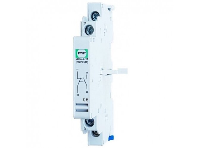 Papildomas kontaktas | variklio apsaugoms FMP80 | NO+NC | šoninis | ACs-2-11 Promfactor Baltic F/ACS211