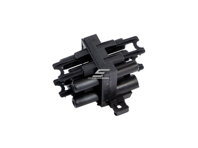 Elektros paskirstymo blokas | GST18i3 | 3pin | 1 įėjimas | 3 išėjimai | juodas | Bachmann | BA.375.123