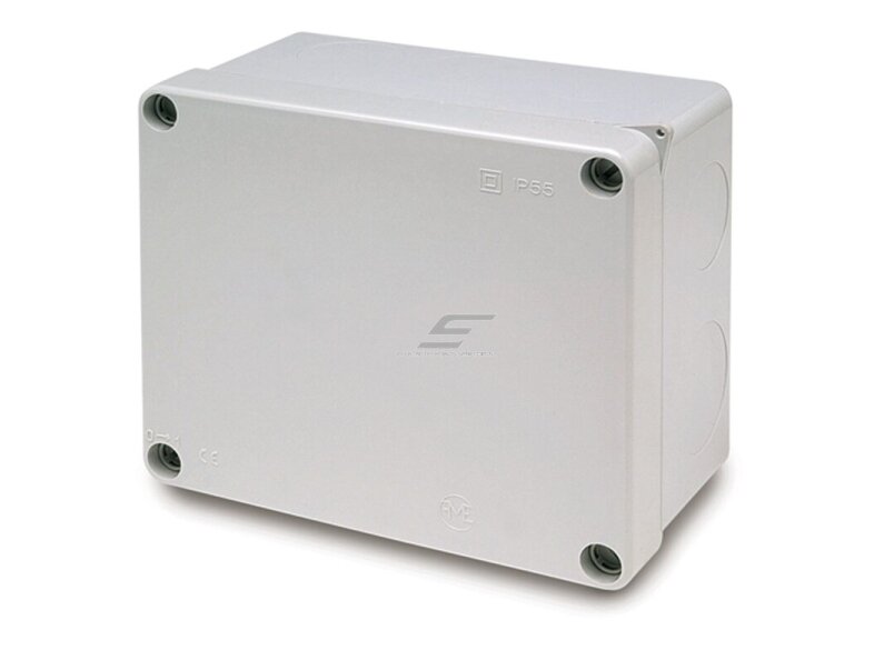 Elektros instaliacijos paskirstymo dėžutė | hermetinė | 135x160x83mm | paviršinė | pilka | IP55 | Famatel | 3073 | 8429760450184 Elektros instaliacijos paskirstymo dėžutė | hermetinė | 135x160x83mm | paviršinė | pilka | IP55 | Famatel | 3073 | 8429760450184