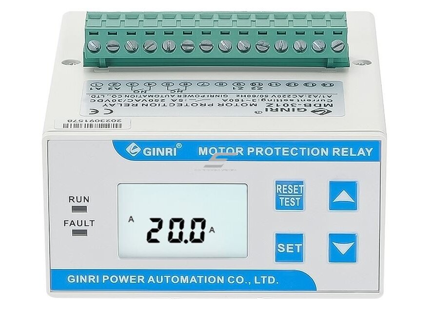 Panelinė/modulinė multifunkcinė | skaitmeninė variklio apsaugos relė nuo perkrovos | fazių disbalanso | srovės | įtampos kontrolė | AC230V | 0,3-16A | DIN Panelinė/modulinė multifunkcinė | skaitmeninė variklio apsaugos relė nuo perkrovos | fazių disbalanso | srovės | įtampos kontrolė | AC230V | 0,3-16A | DIN
