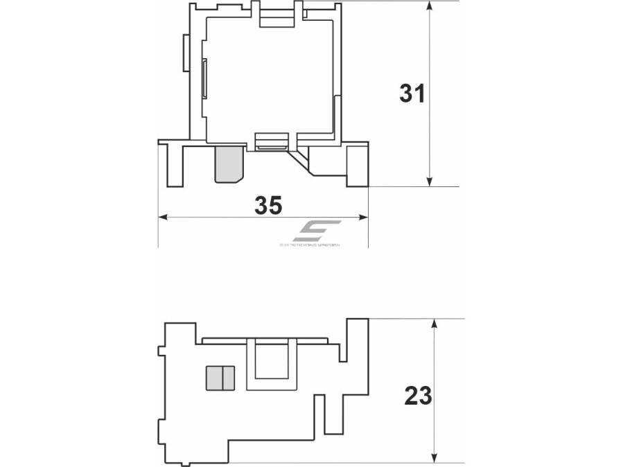 Papildomas kontaktas (kairinis) pramoniniams automatiniams jungikliams FMC1/3U (FMD) | 1NO+1NC | 10A | 230/400V | Promfactor Baltic | F/AX1L | 4772151000920 1 Papildomas kontaktas (kairinis) pramoniniams automatiniams jungikliams FMC1/3U (FMD) | 1NO+1NC | 10A | 230/400V | Promfactor Baltic | F/AX1L | 4772151000920 1
