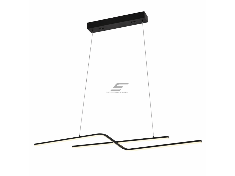 Pakabinamas LED šviestuvas | 13W | 3000K | 1920lm | 1000 x 215mm | juodo smėlio spalvos | IP20 | Optonica PD13-A4