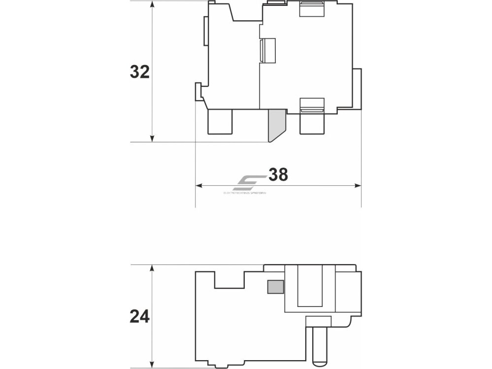 Papildomas kontaktas (dešininis) pramoniniams automatiniams jungikliams FMC2/3U (FMD) | 1NO+1NC | 10A | 230/400V | Promfactor Baltic | F/AX2R | 4772151000937 1 Papildomas kontaktas (dešininis) pramoniniams automatiniams jungikliams FMC2/3U (FMD) | 1NO+1NC | 10A | 230/400V | Promfactor Baltic | F/AX2R | 4772151000937 1