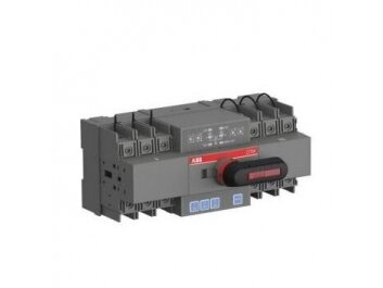 Modulinis automatinis rezervinis galios perjungiklis su pavara generatoriams | nepertraukiamam elektros energijos tiekimui | 1-0-2 | 3P | 63A | 380-415VAC | IP20 | DIN | ABB | OTM63F3C21D400C | 1SCA151424R1001