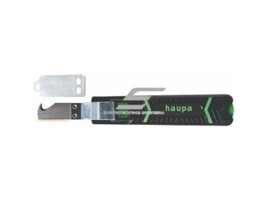 Kabelio | laido gyslų nužievinimo peilis | universalus | Ø8-28mm² | Haupa | 200031 Kabelio | laido gyslų nužievinimo peilis | universalus | Ø8-28mm² | Haupa | 200031