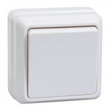 Switch | 1-gang | 10A | surface-mounted | IP20 | white | Oktava | EVO10-K01-10-DC | 4606056210163 Switch | 1-gang | 10A | surface-mounted | IP20 | white | Oktava | EVO10-K01-10-DC | 4606056210163