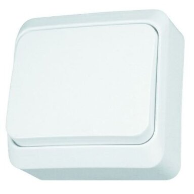 Switch | 1-gang | 10A | surface-mounted | IP20 | white | Prima Schneider Electric | WDE001010 | 5904093552642 Switch | 1-gang | 10A | surface-mounted | IP20 | white | Prima Schneider Electric | WDE001010 | 5904093552642