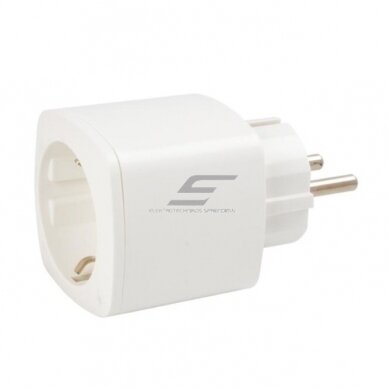 Беспроводная | Умная электрическая розетка | 10A | 100-240V | Белая | Wi-Fi | Hikvision DS-PSP1-WE AX PRO 2