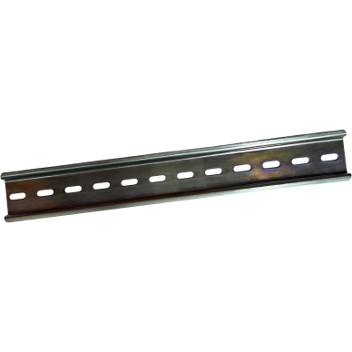 Perforated DIN rail | profile | for mounting modular equipment in a distribution cabinet | 35x7.5mm | 1000mm | Promfactor Baltic FD011000