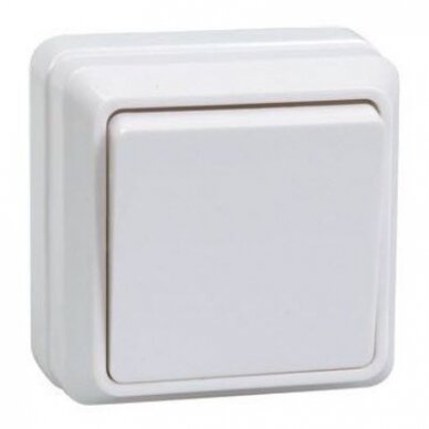 Switch | 1-gang | 10A | surface-mounted | IP20 | white | Oktava | EVO10-K01-10-DC | 4606056210163 Switch | 1-gang | 10A | surface-mounted | IP20 | white | Oktava | EVO10-K01-10-DC | 4606056210163