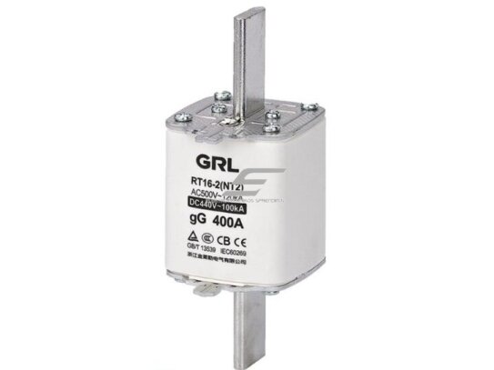 Peilinis saugiklis | keramikinis | NH2 | 400A | 500V | 120kA | gG | NH2-400 Peilinis saugiklis | keramikinis | NH2 | 400A | 500V | 120kA | gG | NH2-400